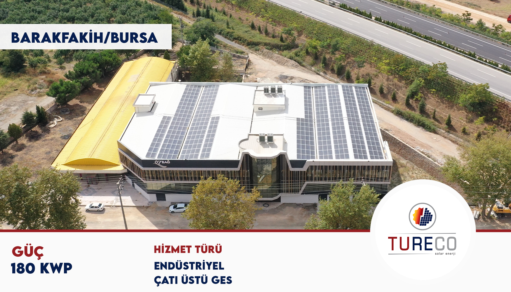 Bursa Barakfakih Özbağ Kuyumculuk Çatı GES